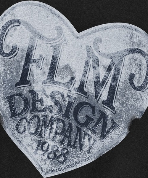 F.ILLUMINATE（フィルミネイト）の「【UNISEX】Filluminate／VintageハートT（Tシャツ/カットソー・レディース・ホワイト/ブラック・SMALL/MEDIUM/LARGE）」の17枚目の写真