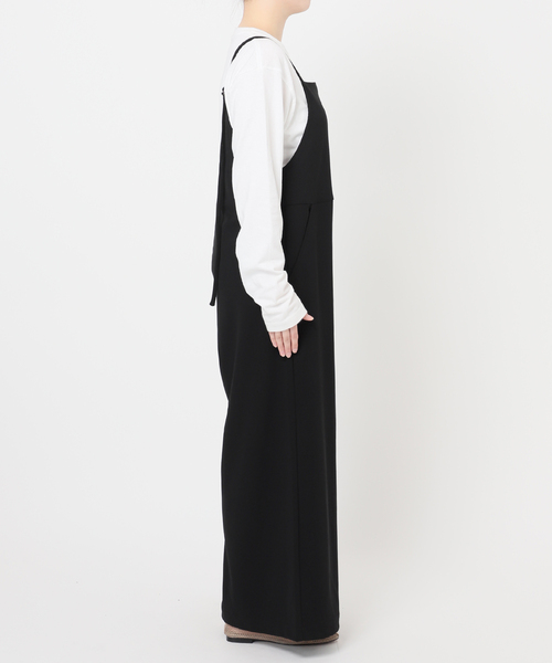 JOURNAL STANDARD relume（ジャーナルスタンダード　レリューム）の「ウォッシャブルストレッチキャミサロペット（サロペット/オーバーオール・レディース・ブラウン/ブラック・FREE）」の16枚目の写真