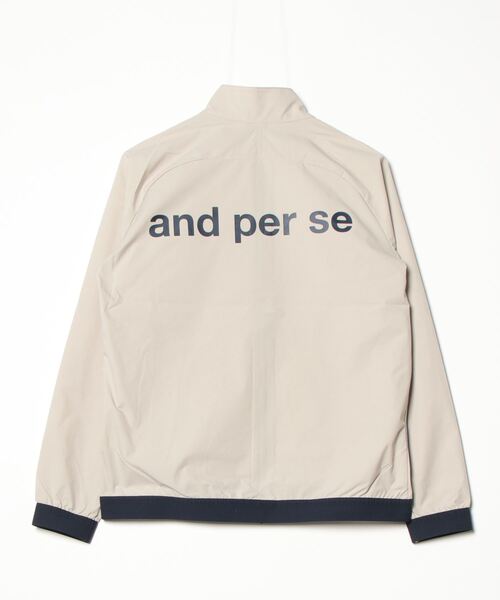 and per se（アンパスィ）の「マルチウェザージャケット（レディース）（その他アウター・レディース・ネイビー/ベージュ・LL/L/M）」の12枚目の写真