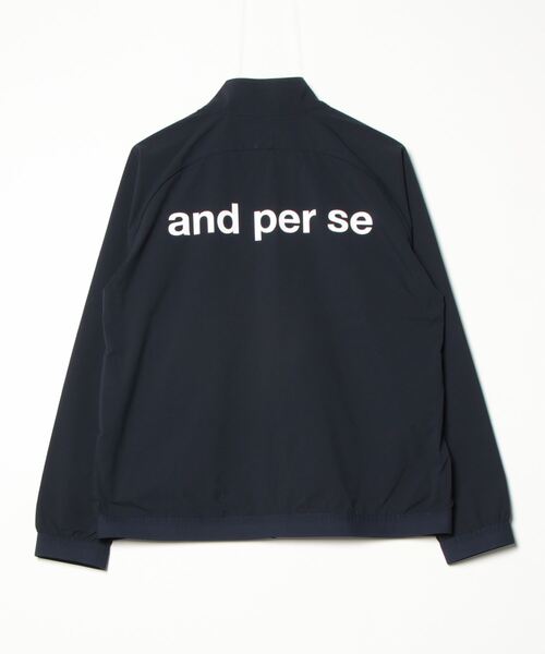 and per se（アンパスィ）の「マルチウェザージャケット（レディース）（その他アウター・レディース・ネイビー/ベージュ・LL/L/M）」の14枚目の写真