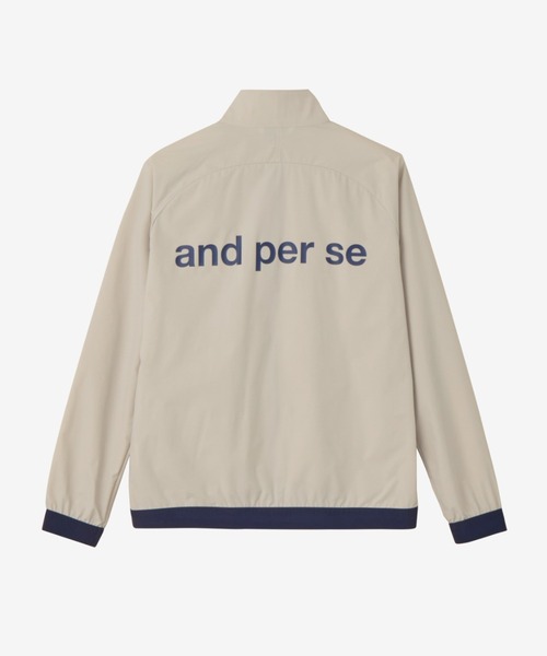 and per se（アンパスィ）の「マルチウェザージャケット（レディース）（その他アウター・レディース・ネイビー/ベージュ・LL/L/M）」の4枚目の写真