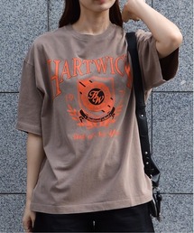 【MODISH GAZE】エンブレムTシャツ 半袖