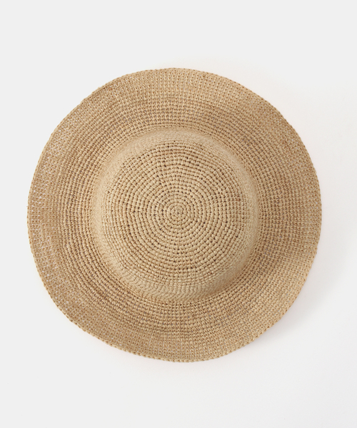 plage(プラージュ)の「RAFFIA ハット(ハット・レディース・ベージュ・FREE)」の5枚目の写真