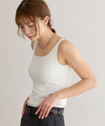 Sacre サクレ カップ付きタンクトップ M ブラック モカグレー 2枚セット SACRE カップ付タンク (19SCR041)【3-8027】｜ MARcourt ONLINE STORE