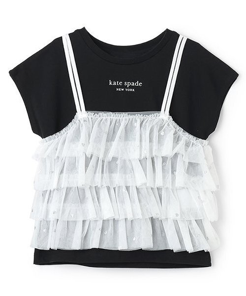 kate spade new york kids フリルトップス&パンツセット トドラー フリルトップス&パンツセット（セットアップ） | kate