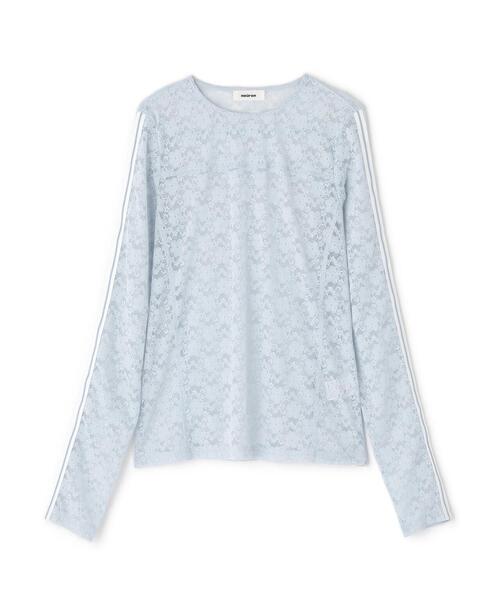 L.H.P(エルエイチピー)の「neuron/ニュウロン/ラインシアートップス(Tシャツ/カットソー・レディース・ブラック/グレー・F)」の12枚目の写真