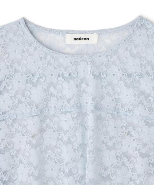 L.H.P(エルエイチピー)の「neuron/ニュウロン/ラインシアートップス(Tシャツ/カットソー・レディース・ブラック/グレー・F)」の13枚目の写真