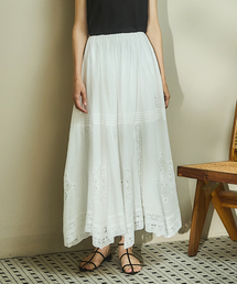 IENA（イエナ）の「コットンレーススカート（スカート）」 - WEAR