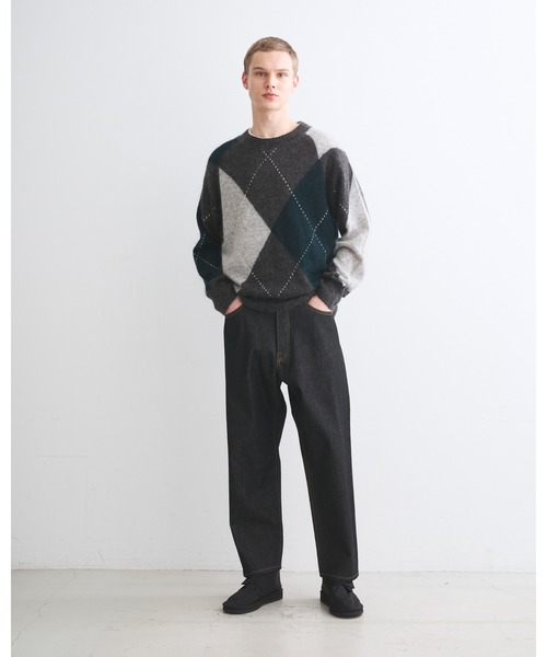 Traditional Weatherwear(トラディショナルウェザーウェア)の「REDDING(ニット/セーター・メンズ・グレー系その他/ネイビー系・XS)」の3枚目の写真
