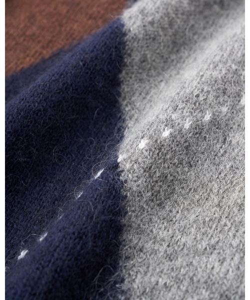 Traditional Weatherwear(トラディショナルウェザーウェア)の「REDDING(ニット/セーター・メンズ・グレー系その他/ネイビー系・XS)」の7枚目の写真