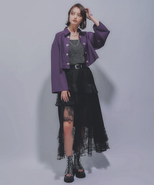 HARE（ハレ） チャイナパーツシャツ チャイナパーツシャツ(HARE)（シャツ/ブラウス）｜HARE（ハレ