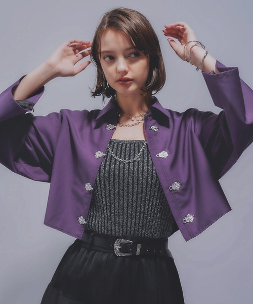 HARE（ハレ）の「チャイナパーツシャツ(HARE)（シャツ/ブラウス）」 - WEAR