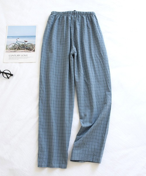 REBALANCE(リバランス)の「メンズ 綿100% チェックパジャマパンツ(その他パンツ・メンズ・A/B/D/C・MEDIUM/X-LARGE/LARGE)」の8枚目の写真