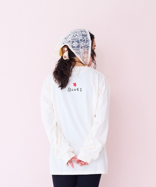 MARKEY'S(マーキーズ)の「【YUKI HORIMOTO】別注L/S Tee/おとな(Tシャツ/カットソー・レディース・キナリ/オフホワイト/ホワイト・180cm/170cm/160cm)」の11枚目の写真
