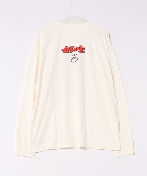 MARKEY'S(マーキーズ)の「【YUKI HORIMOTO】別注L/S Tee/おとな(Tシャツ/カットソー・レディース・キナリ/オフホワイト/ホワイト・180cm/170cm/160cm)」の5枚目の写真