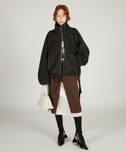 PRANK PROJECT(プランクプロジェクト)の「スーチングミディスカート / Suiting Midi Skirt(スカート・レディース・ブラック/ブラウン・36/38)」の18枚目の写真