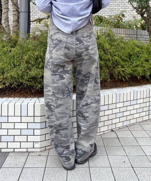 Oriens JOURNAL STANDARD(オリエンス ジャーナルスタンダード)の「《追加2》ベルトデザインツイルパンツ(その他パンツ・レディース・ブラウン/グレー・38/36)」の12枚目の写真