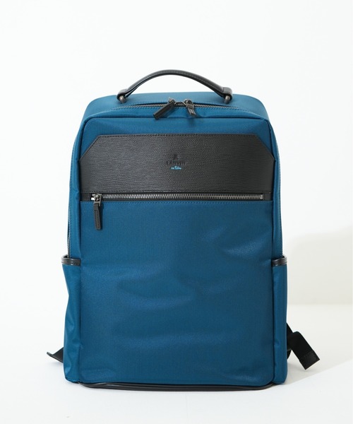 LANVIN en Bleu（ランバンオンブルー）の「【LANVIN en Bleu/ランバン オン ブルー】 リッパ― ビズリュック（バックパック/リュック・メンズ・ネイビー・FREE）」の2枚目の写真