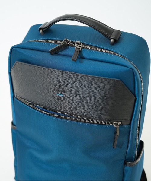 LANVIN en Bleu（ランバンオンブルー）の「【LANVIN en Bleu/ランバン オン ブルー】 リッパ― ビズリュック（バックパック/リュック・メンズ・ネイビー・FREE）」の9枚目の写真
