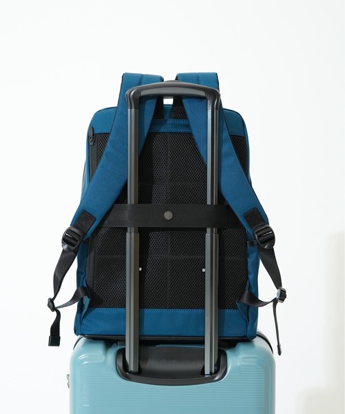 LANVIN en Bleu（ランバンオンブルー）の「【LANVIN en Bleu/ランバン オン ブルー】 リッパ― ビズリュック（バックパック/リュック・メンズ・ネイビー・FREE）」の14枚目の写真