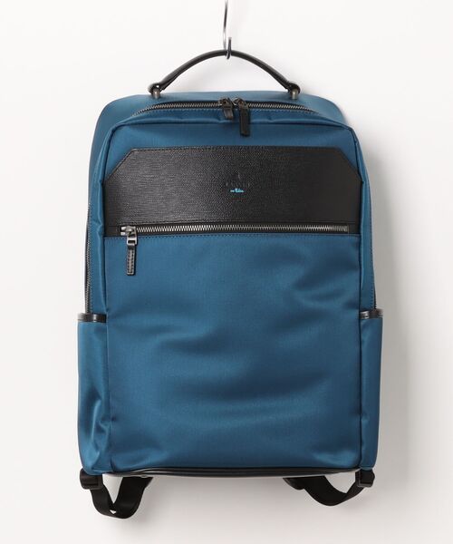 LANVIN en Bleu（ランバンオンブルー）の「【LANVIN en Bleu/ランバン オン ブルー】 リッパ― ビズリュック（バックパック/リュック・メンズ・ネイビー・FREE）」の16枚目の写真