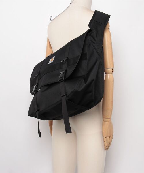 Carhartt（カーハート）の「【Carhartt WIP】JAKE MESSENGER BAG（メッセンジャーバッグ・メンズ・ブラック/ブラウン・ONE SIZE）」の3枚目の写真