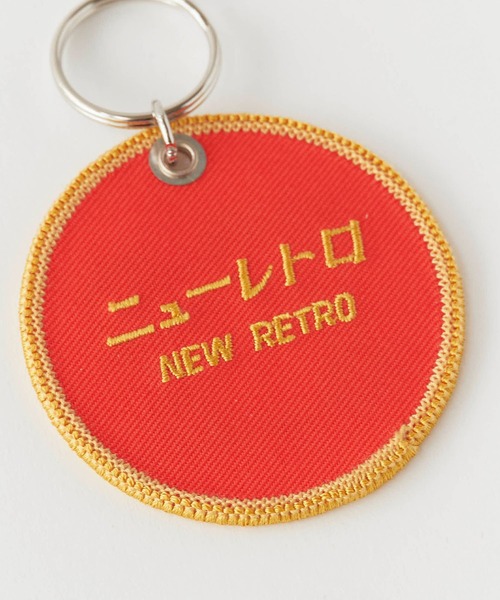 New Retro/ニューレトロ スティッチワークキーホルダー