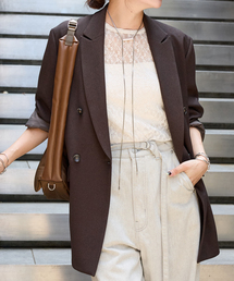 JOURNAL STANDARD オレンジ テーラードジャケット　セットアップ JOURNAL STANDARD オレンジ テーラードジャケット セットアップ