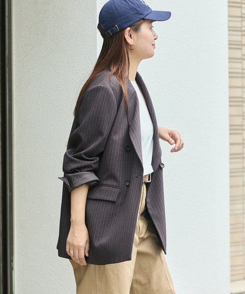 追加2》ウールライクストレッチジャケット（テーラードジャケット