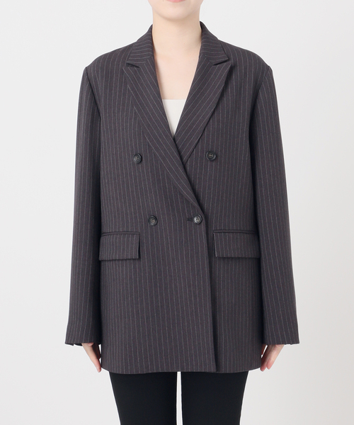 追加2》ウールライクストレッチジャケット（テーラードジャケット