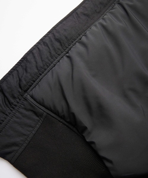 X-girl（エックスガール）の「FAUX FUR HOODED JACKET（ナイロンジャケット・レディース・グレー/ブラック・S/M）」の13枚目の写真