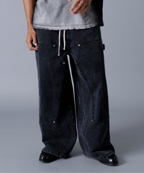 DankeSchon/ダンケシェーン/DUCK W-KNEE PANTS（デニムパンツ