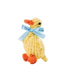 TOOLS FOR THE DOG(c[YtH[UhbO)JAX&BONES GOOD KARMA ROPE TOYSmDAISY THE DUCK_SMALLn(ybgp)