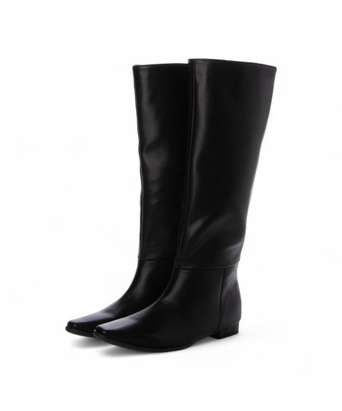 EVOL（イーボル）の「【S-LLサイズ展開・インヒール入り】インヒールロングブーツ IZ5893（ブーツ・レディース・ブラウン/ブラック/ボルドー・M/S/LL/L）」の14枚目の写真