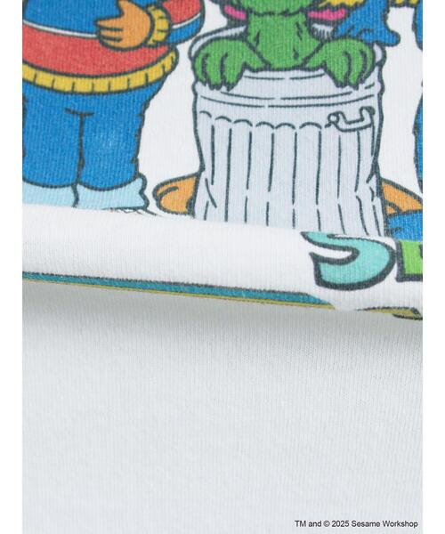 SM2（エスエムツー）の「【SESAME STREET meets SM2】プリントアソートTシャツ（Tシャツ/カットソー・レディース・イエロー/ネイビー/オフホワイト/グレー・F）」の5枚目の写真