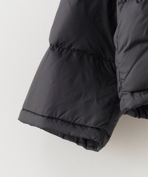 Chick（チック）の「Stand Collar Jacket/スタンドネックダウンジャケット（ダウンジャケット/コート・レディース・ホワイト/ブラック・FREE）」の6枚目の写真