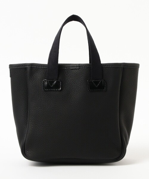 BRILLA per il gusto（ブリッラペルイルグースト）の「BRADY / BECK レザー ミニ トートバッグ（トートバッグ・メンズ・ブラック・ONE SIZE）」の2枚目の写真