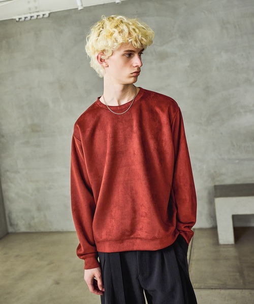 セール】MILKYスウェードプルオーバー(HARE)（スウェット）｜HARE