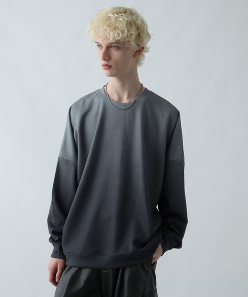 HARE（ハレ）の「MILKYスウェードプルオーバー(HARE)（スウェット・メンズ・グレー/ブラック/ブルー/オレンジ系その他/グリーン・FREE/SMALL/MEDIUM）」の13枚目の写真