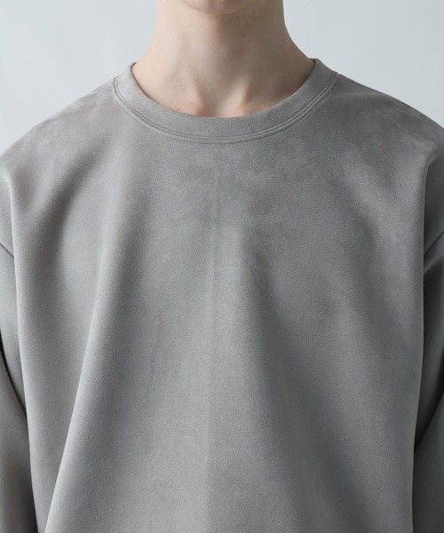 HARE（ハレ）の「MILKYスウェードプルオーバー(HARE)（スウェット・メンズ・グレー/ブラック/ブルー/オレンジ系その他/グリーン・FREE/SMALL/MEDIUM）」の17枚目の写真