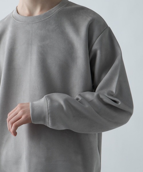 HARE（ハレ）の「MILKYスウェードプルオーバー(HARE)（スウェット・メンズ・グレー/ブラック/ブルー/オレンジ系その他/グリーン・FREE/SMALL/MEDIUM）」の19枚目の写真