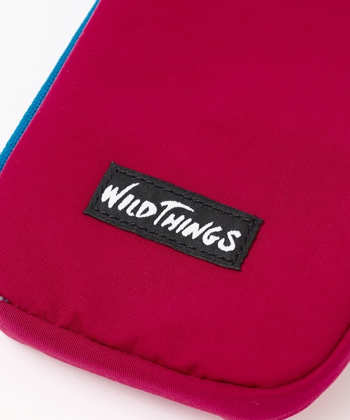 WILD THINGS(ワイルドシングス)の「【WILD THINGS】ネックポーチ WT-380-3806(ショルダーバッグ・メンズ・ブラック/パープル/ブルー/レッド・FREE)」の10枚目の写真