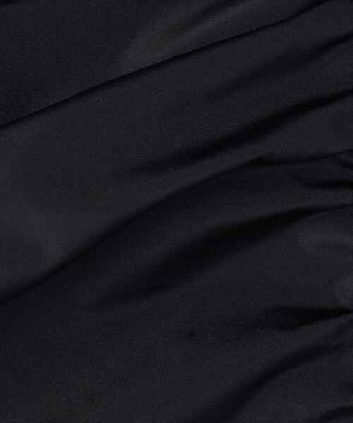 BACCA（バッカ）の「ポリエステルタフタ ギャザードブラウス（シャツ/ブラウス・レディース・ピンク/ネイビー・36/38）」の3枚目の写真