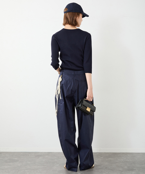 Deuxieme Classe 美品　Rib クルーネック プルオーバー Rib クルーネック プルオーバー（ニット/セーター）｜Deuxieme Classe