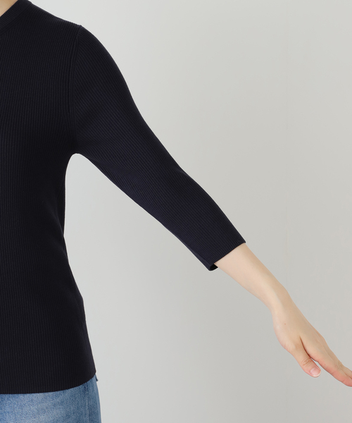 Rib クルーネック プルオーバー（ニット/セーター）｜Deuxieme Classe