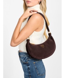 ⭐️ ロートレアモン ブロンズ 編み込みハンドル ハンドバッグショルダー レザー ⭐️ ロートレアモン ブロンズ 編み込みハンドル ハンドバッグ