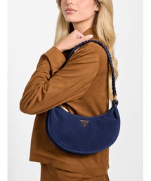【専用】GUESS ゲス ショルダーバッグ ベージュ/ブルー GUESS｜ゲスのショルダーバッグ（ブルー・ネイビー/青色系・レザー・本