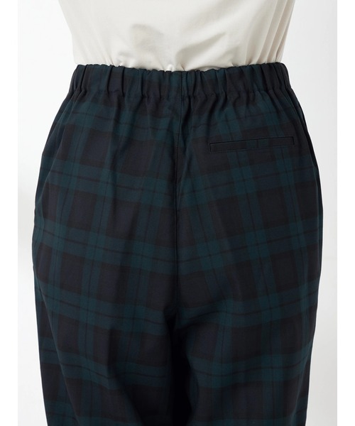 McGREGOR（マックレガー）の「リラックステーパードクロップドパンツ（スラックス・レディース・チャコール/ブルー系その他・S/M/L）」の7枚目の写真