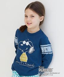 green label relaxing | 【KIDS】別注PEANUTS プリント Tシャツ(Tシャツ/カットソー)