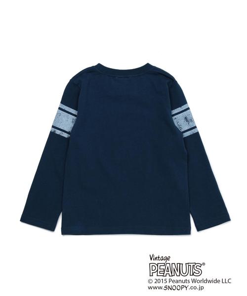 green label relaxing（グリーンレーベルリラクシング）の「【KIDS】別注PEANUTS プリント Tシャツ◆（Tシャツ/カットソー・キッズ・ネイビー/ライトグレー/マスタード・125cm/95cm/115cm/105cm/135cm）」の12枚目の写真